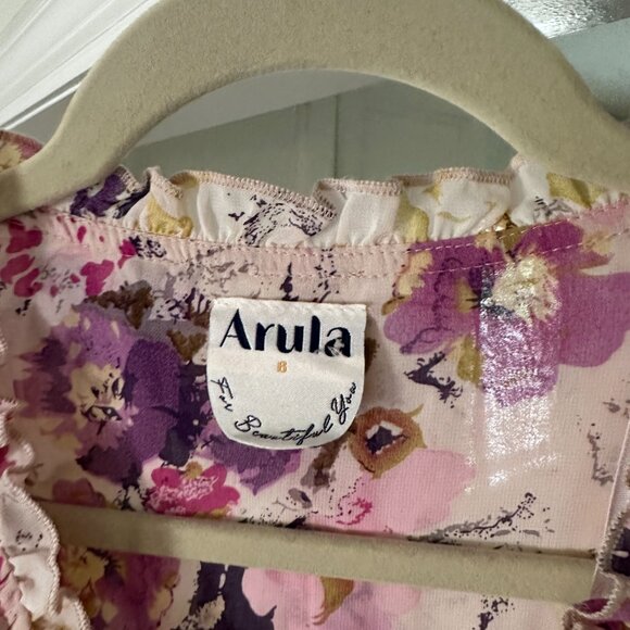 NWT Arula Floral Tiered Maxi Dress Plus Size 2X (B) - Picture 3 of 5